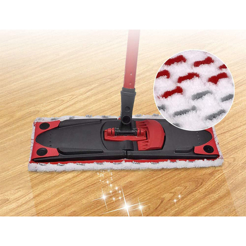 Microfibre Floor Mop Pads Replacement for Vileda UltraMax Flat Mop Cloth Quick Drying Machine Washable Easy to Replace ► Photo 1/6
