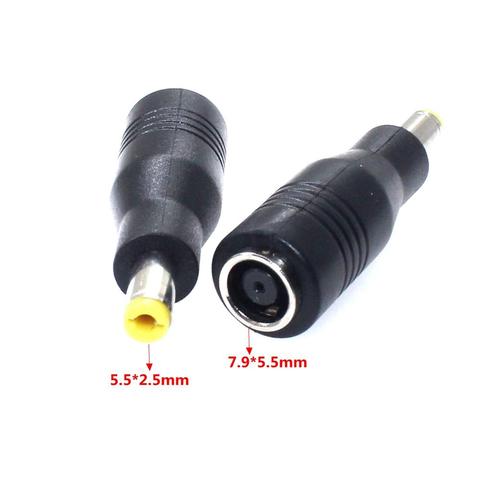 DC Power Socket charger conversion Plug 7.9 x 5.5mm DC Female to 5.5 x 2.5mm DC Male Power Plug Tip for Lenovo Laptop Adapter ► Photo 1/6