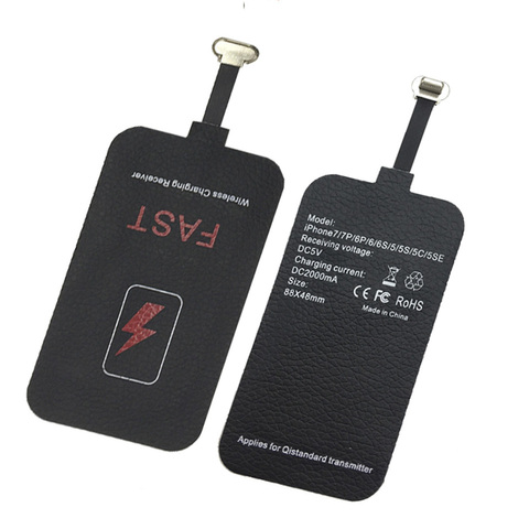 10W 5V/2A Qi Wireless Charger Receiver Phone Charger Coil USB-C For iPhone 4 5 5s 6 6s 7 7 Plus Xiaomi Type-C Fast Receptor ► Photo 1/6
