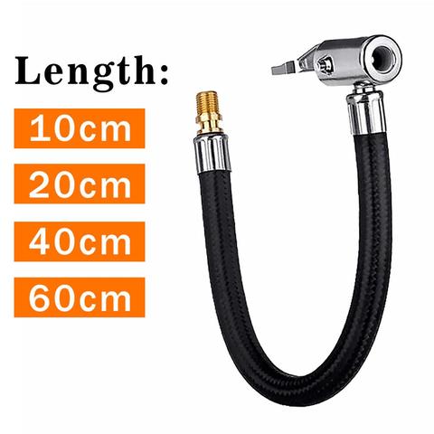 Bike Motorcycle Car Tire Air Inflator Hose Inflatable Tube Hose Inflator Tube Connection Quick Inflation Chuck Locking Air Chuck ► Photo 1/6