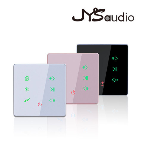 JYS Bluetooth Home Amplifier Wall Amplifier Support USB SD Card Music Panel Smart Home Background Music System Stereo Amplifier ► Photo 1/6