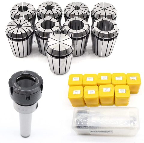 MT2 MT3 MT4 ER16 ER20 ER25 ER32 Morse Chuck Holder +9PCS ER Spring Clamps Collet For CNC Milling Lathe tool ► Photo 1/5