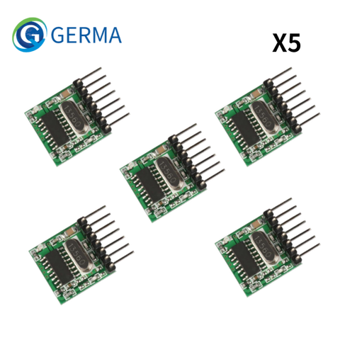 GERMA 5pc 433mhz Wireless Wide Voltage Coding Transmitter For 433 Mhz Remote Controls ► Photo 1/6