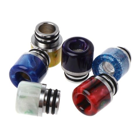 Stainless Steel Resin Wire Bore 510 Drip Tip Drip Nozzle Mouthpiece for RDA RBA Atomizer Vape Tank Elronic Cigarette Accessor ► Photo 1/6