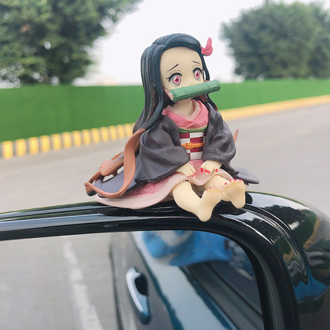 Car Interior Decoration Cute Anime Doll Kamado Nezuko Decoration Car Decoration Doll Car Accessories Interior Coche ► Photo 1/6