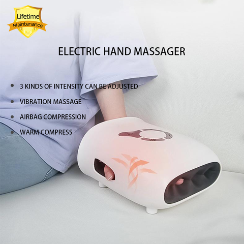 Wireless Hand Massager Electric Airbag Heating Massage Portable Hand Beauty Care Tool ► Photo 1/5