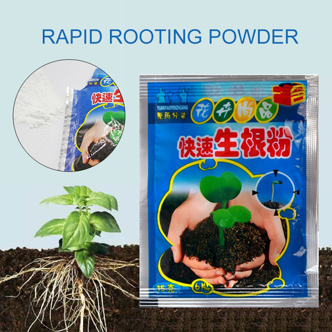 4Pcs Fast Rooting Powder Rooting Hormone Powder Improve Flowering Cutting Survival Rate Plants Grow Cut Dip Powder Fertilizer ► Photo 1/6