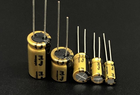 30PCS/lot Original nichicon (fine gold) FG series fever capacitor audio aluminum electrolytic capacitor free shipping ► Photo 1/3