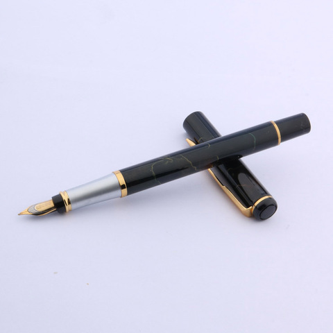 BAOER 801 Metal stainless steel Golden Arrow decoration GIFT STUDENT Fountain Pen ► Photo 1/5