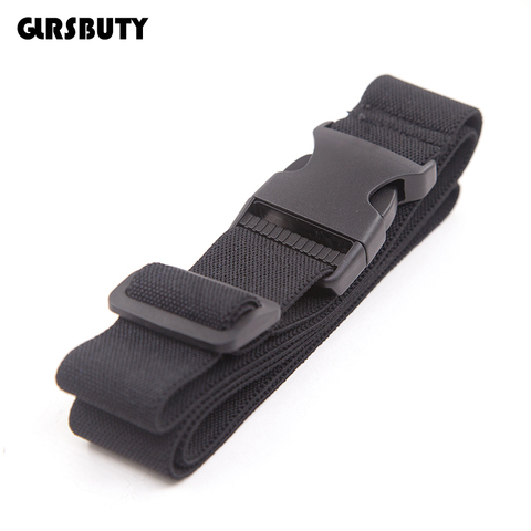 Women Elastic Belt  Adjustable Men Wide Waist Belt with Plastic Plugging Buckle Quick-Release Shirt  Stay Waistband for Fitness ► Photo 1/6