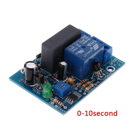 AC 220V Adjustable Timer Delay Switch Turn On/Off Time Relay Module Adjustable Timing Turn Off Board ► Photo 1/6