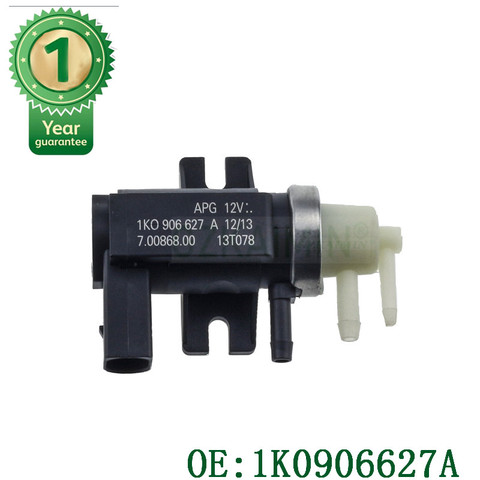 genuine OEM for  N75 Turbo Boost Pressure Converter Valve BEW BRM CBEA CJAA TDI '04-14 1K0906627A and 7.00868.02.0 for A3 A4 TT ► Photo 1/5