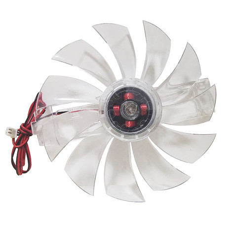 Brushless Fan 1 pcs DC 12V Chicken Incubator Accessories Cooling Fan Transparent Color Plastic Material 11 Fan Leaves ► Photo 1/6