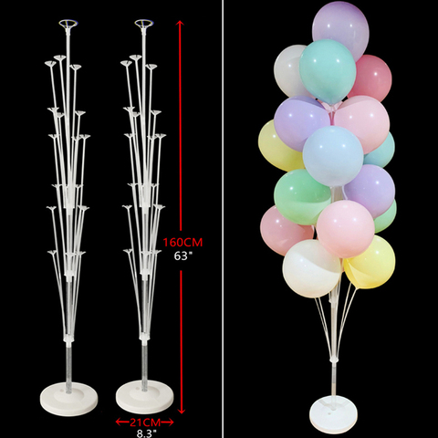 13/19 Tube Balloon Stand Birthday Balloons Arch Stick Holder Wedding Decor Baloon Globos Birthday Party Decorations Kids Ballon ► Photo 1/6