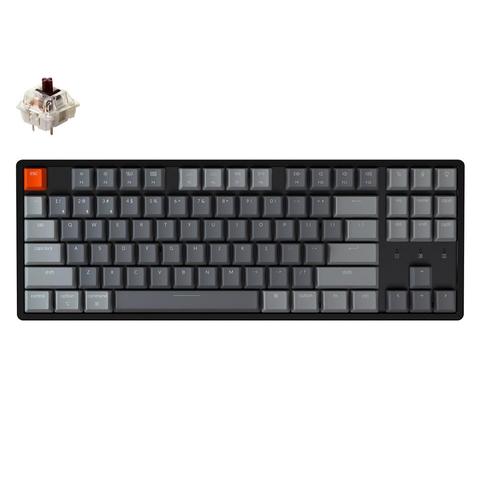 Keychron K8 F Wireless Bluetooth Mechanical Keyboard Keychron Optical Hot-Swappable Switch RGB Backlight Aluminum Frame for Mac ► Photo 1/6