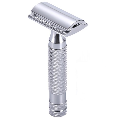 15 Blades 1 Razor Men Shaving Classic Safety Razor Copper Alloy Manual Razors Double Edge  Razor Travel Kit Wet Shaver ► Photo 1/5