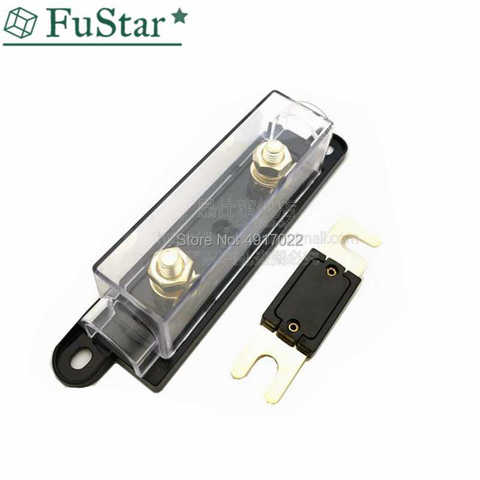 2Pcs ANL fuse holder Bolt-on Fuse Automotive Fuse Holders Fusible Link with fuse 40A 60 80 100 120 225 275 300 400A 450A 500 AMP ► Photo 1/4
