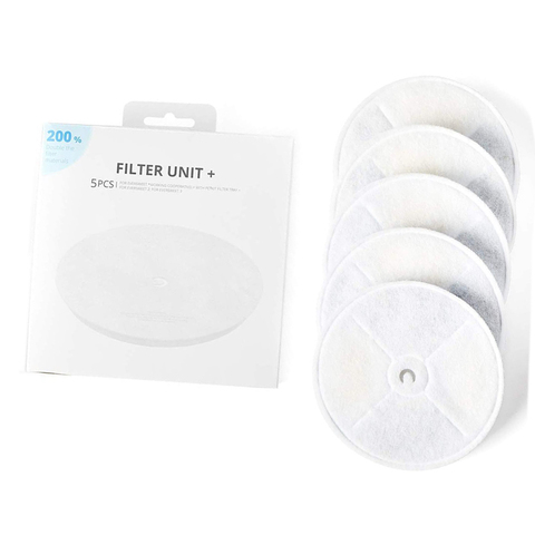 PETKIT Replacement Filter Units for EVERSWEET 2 and EVERSWEET 3 Water Fountain with 5pcs Filters Cleaning Kit pet supplies ► Photo 1/6