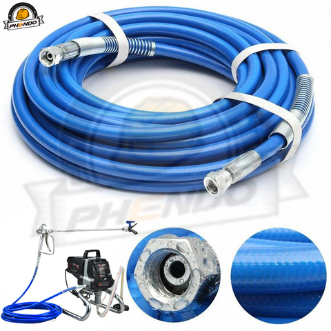 PHENDO High Pressure Pipe 2/10/15/20m Airless Hose sprayer Airless Paint Hose For GRACO WAGNER TITAN Sprayer Gun Sprayer Water ► Photo 1/6