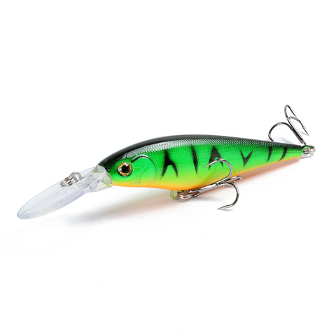 Fishing Lure Minnow 11cm 10.5g Artificial Hard Bait Topwater Pike Bait Jerkbait Deep Swim Japan Wobbler Crankbait Fishing Tackle ► Photo 1/6