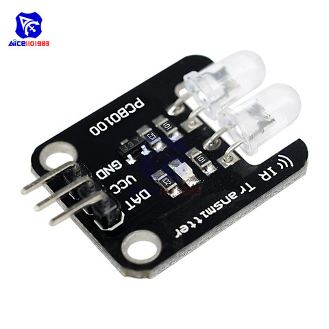 2 Channel Electronic Building Blocks Two way Infrared Transmitter Module IR Transmitter For Arduino Board Module ► Photo 1/6