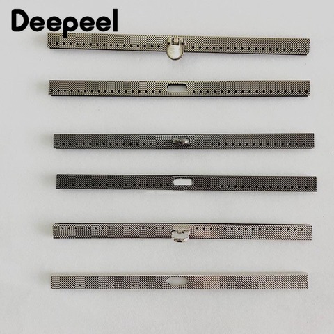 5PCS Deepeel 19cm Metal Embossed Purse Frame Bag Lock Clutch Coin Bags Clasp Sewing Hardware Wallet Accessories HandBag Parts ► Photo 1/6