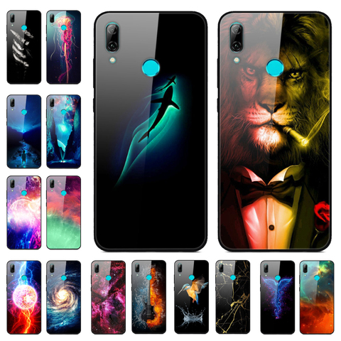 For Huawei Honor 10 Lite Case Tempered Glass Cover on For Huawei Honor 10i Silicone Phone Cases Honor10 Shockproof Coque Fundas ► Photo 1/6
