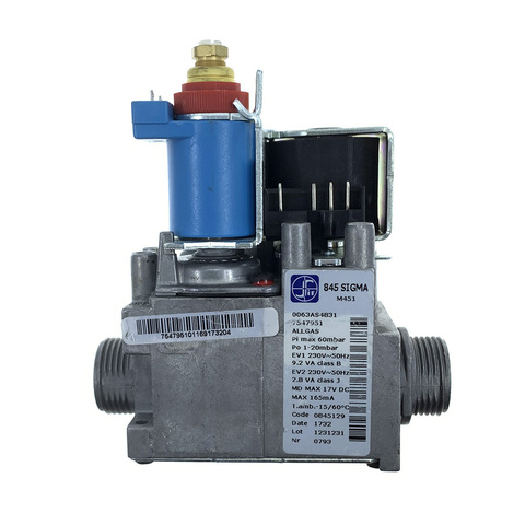 Sti 845 SIGMA Gas Boiler Part Gas Valve for Beretta 20007784 ► Photo 1/4