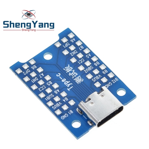 The new  usb interface usb type-c test charging board diy for ardunio ► Photo 1/6