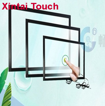 55 inch IR Touch Screen,55 inch ir multi touch screen panel, 10 points IR Multitouch Touch Screen Frame for Terminal kiosk ► Photo 1/6