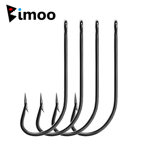Bimoo 50PCS O'Shaughnessy Hook Forged Inshore Offshore Saltwater Fishing Hook Bait Hooks High Carbon Steel Forged Cheap Price ► Photo 1/6