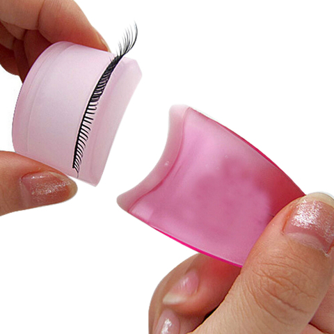 False Eyelashes clip Eyelash Applicator Tweezers Eye Lashes Curler Eye Makeup Cosmetic Tools ► Photo 1/6