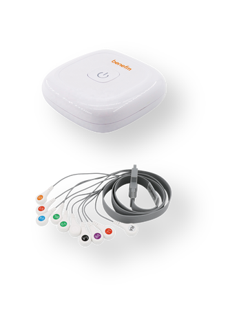 Medical supplies 12 Channels ECG Holter EKG Holter, ECG Monitor System,24 hours ECG Recorder PC and APP ECG analysis software ► Photo 1/3