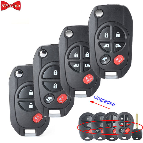 KEYECU for Toyota Highlander Sequoia Sienna Tacoma 2015 2016 2017 2022 Upgraded Modified Remote Key Fob GQ43VT20T 4D67/ G Chip ► Photo 1/5