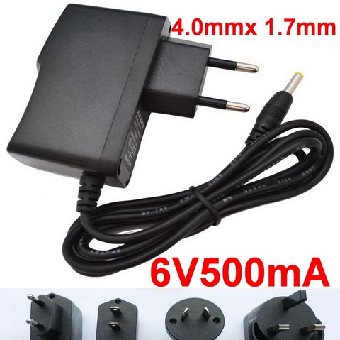 1pcs 6V 500mA 0.5A Adapter for Omron HEM-7121 HEM-7120 Blood Pressure Monitor ► Photo 1/1