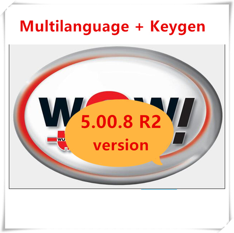 Latest for Wurth WOW 5.00.8 R2 Multilanguage + Keygen as gift + install guide video for cars and trucks send by download link ► Photo 1/2