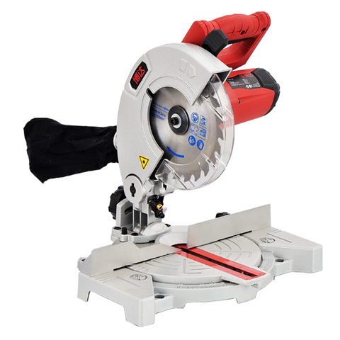 Small 7 inch miter saw portable 220V multi-function laser positioning  wood miter ► Photo 1/5