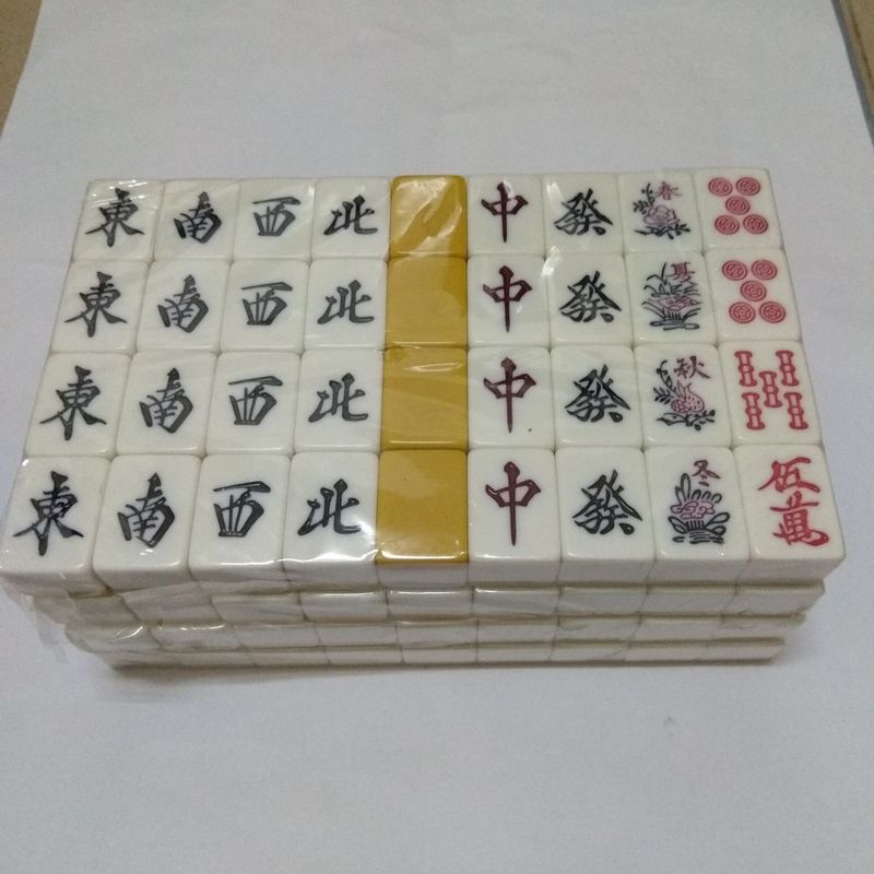 Japonês mahjong telhas/mão do agregado familiar para jogar mahjong telhas  transparente japonês mahjong 26 mm