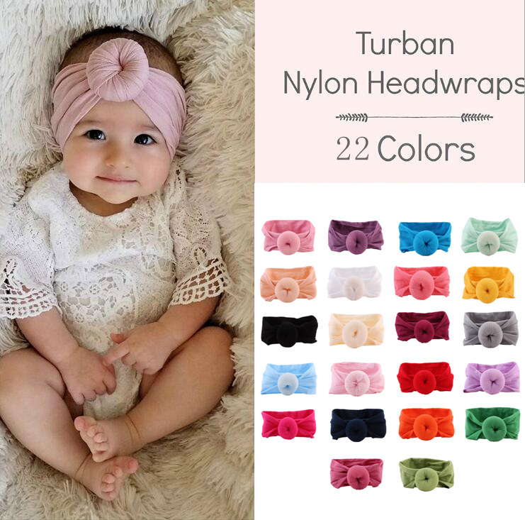 3Pcs Baby Girls Bunny Ears Elastic Striped Hairband Headwrap for Toddler Infant Newborn Baby Photography Turban Knot Head Wraps Headband Kit