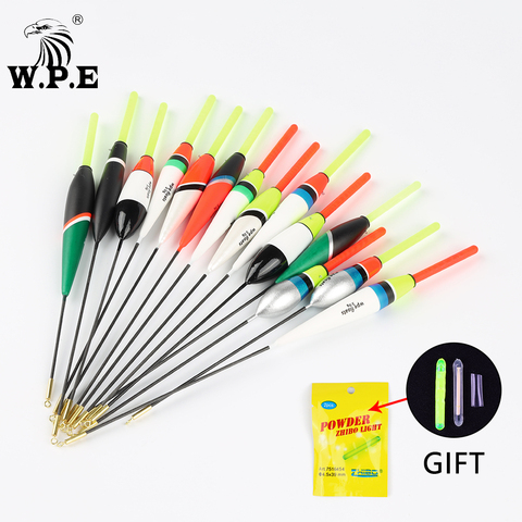 W.P.E Fishing Float 5pcs/pack 3g 18 color Barguzinsky Fir Float 19cm-23cm Fishing Tackle Vertical Buoy Float Carp Fishing Float ► Photo 1/6