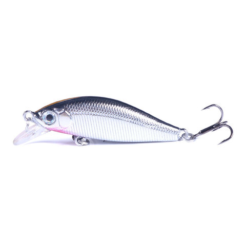 1pc 5cm 3g Minnow Fishing lure Wobbler Small Crankbait Diving Artificial Hard Bait for Pike Bass carp fishing tackle ► Photo 1/6