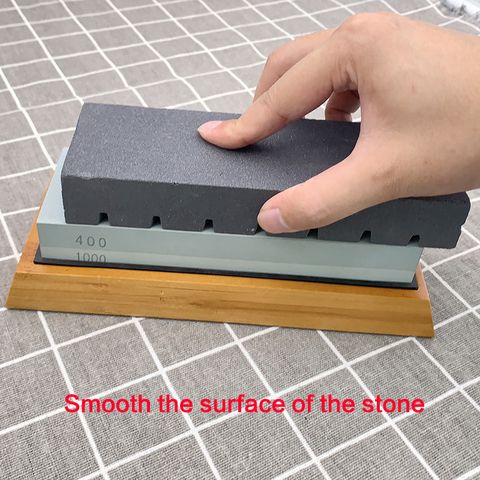 320# Correction Stone sharpeneing whetstone coarse grinding repair stone sharpener whetstone plate sharpener knife kitchen bar ► Photo 1/6