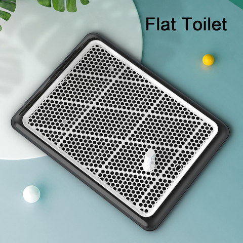 Portable Pet Toliet Training Plastic with Pillar Toilet Mat Training Potty Dog Pad Tray Toilet Training Urinary Trainer Pee Pad ► Photo 1/6