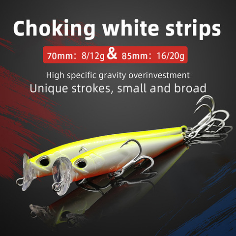 Mavllos Popper Fishing Bait Lure 8g 12g 16g 20g Suitable for All Water Layer Minnow Fishing Lure Pike Bass Fish Tackle ► Photo 1/6