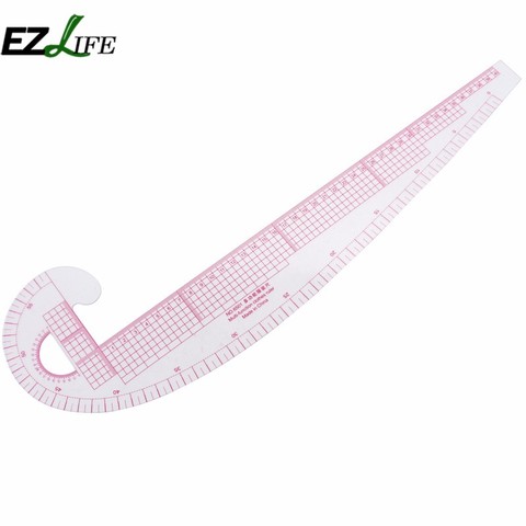 Plastic French Curve Rulers Metric Sewing Tools Ruler Measure Kit