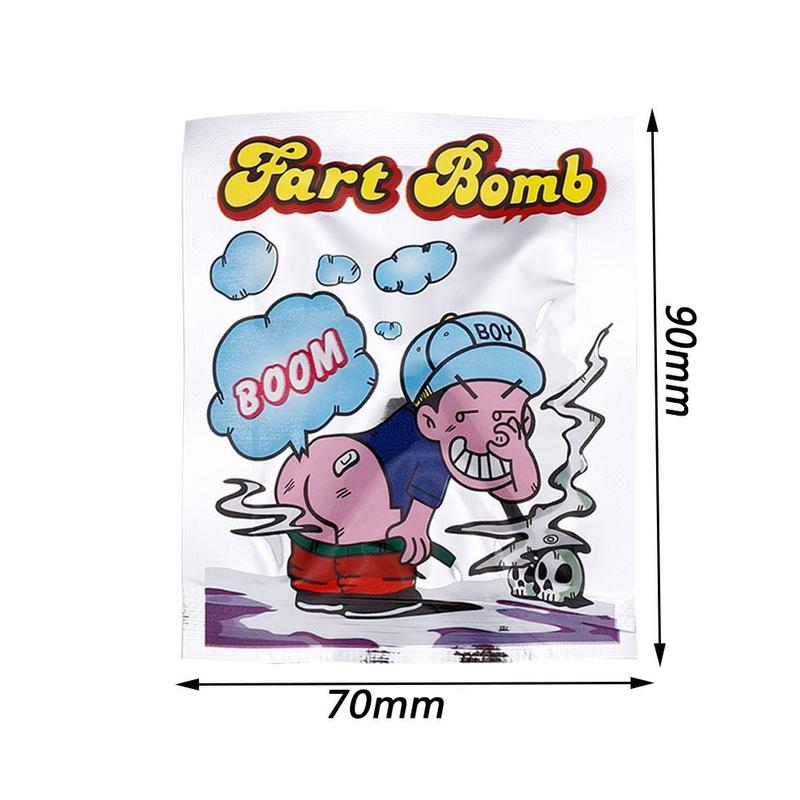 5pcs Funny Fart Bomb Bags Stink Bomb Smelly Funny Gags Practical Jokes Fool Toy 