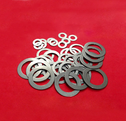 M7 ID 304 Stainless steel Ultra-thin Flat Washer Metal Gasket Adjusting Gap Washers 10mm-12mm OD 0.1mm-1mm Thickness ► Photo 1/2