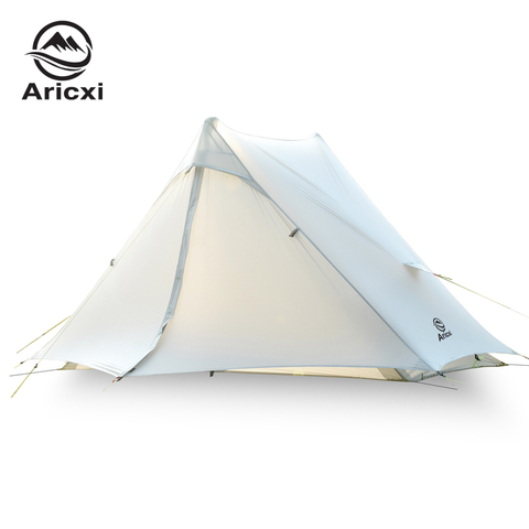 New Aricxi light 2 Outdoor Ultralight Camping Tent 2 person Professional 15D Silnylon Rodless Tent ► Photo 1/6