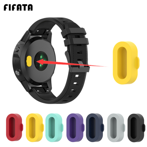 FIFATA Charging Port Dustproof Plug Cover Protection Cap For Garmin Fenix 5 5S 5X 6 6S 6X Venu Vivoactive4 4S 3 Vivomove3 3S ► Photo 1/6