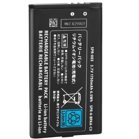 New 1750mAh 3.7V  Battery Replacement For Nintendo 3DS 3DS XL Rechargeable Battery ► Photo 1/3